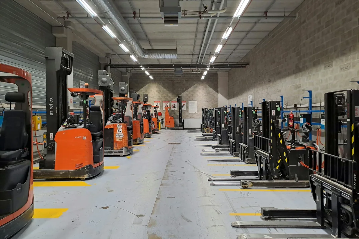 Forklift sırası